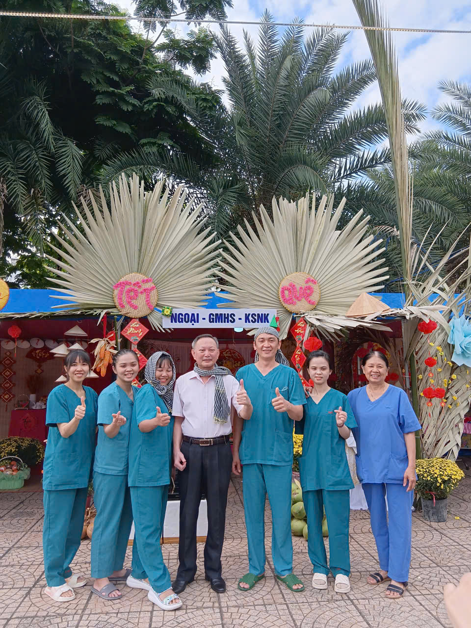 Check-in Tết 2026 tại bệnh viện Tân An