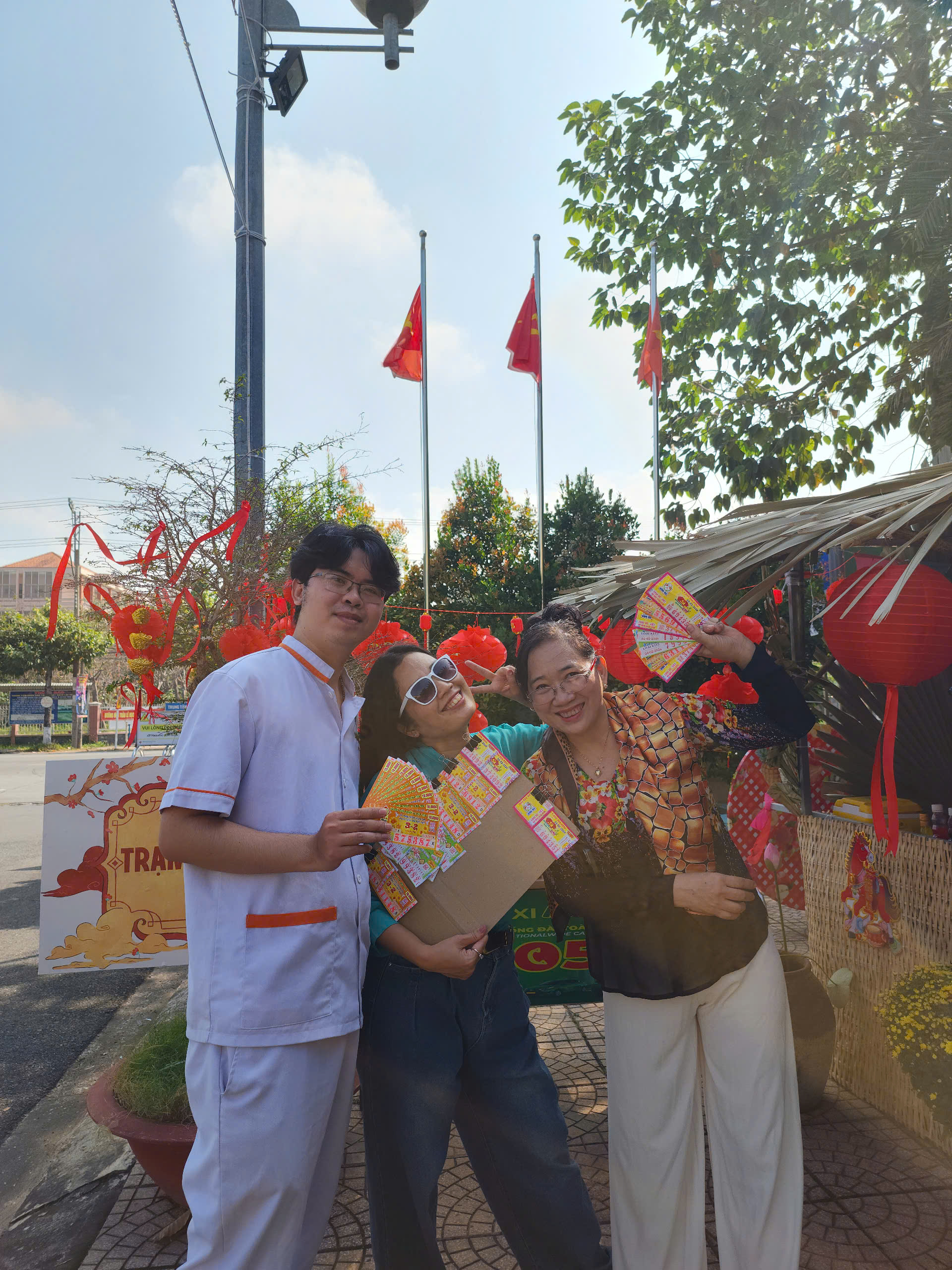 Hoạt động Tết tại bệnh viện Tân An