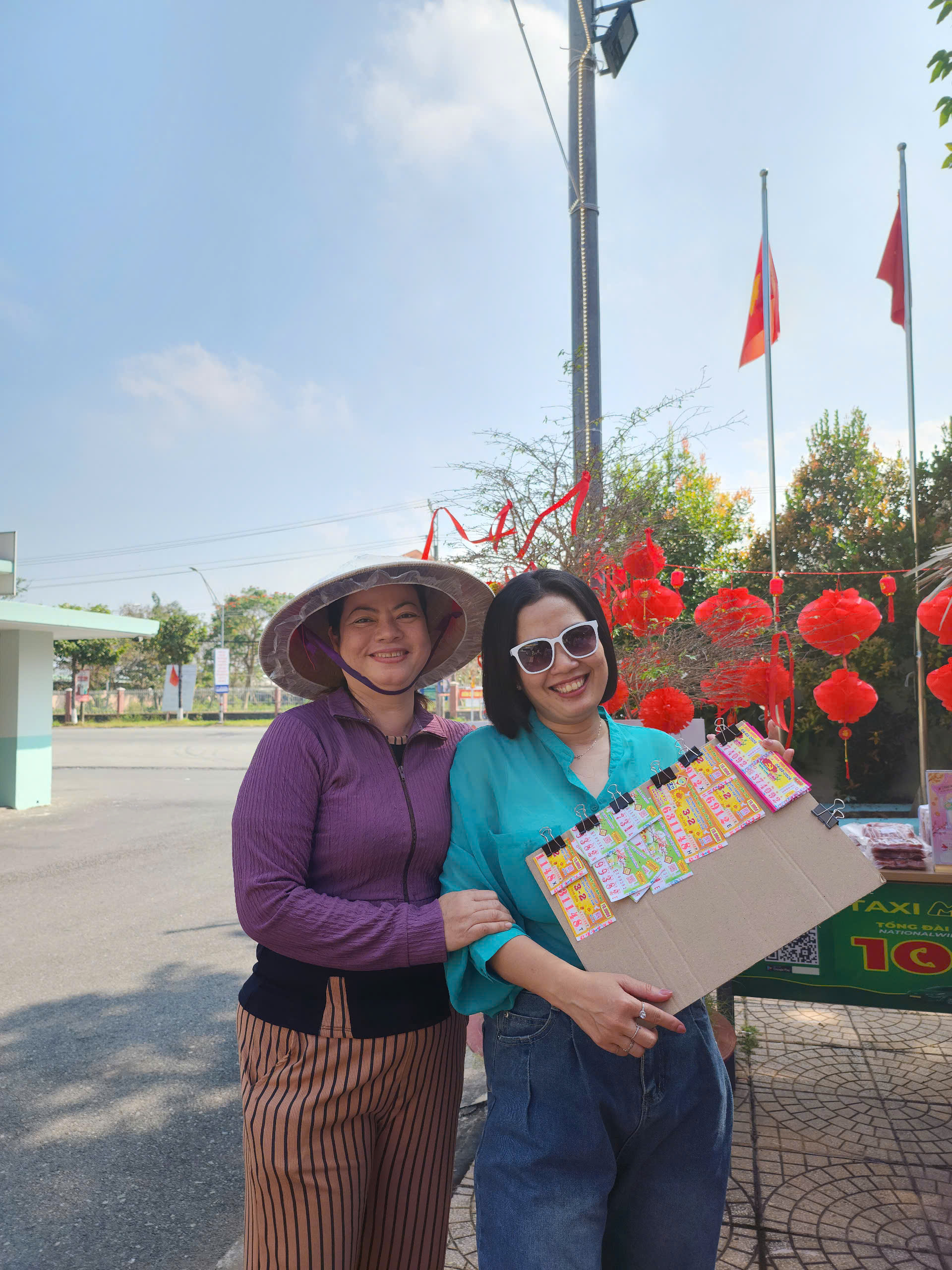 Bệnh nhân và người thân đón Tết